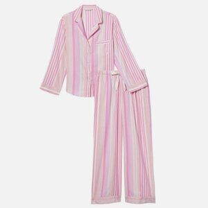 Victoria's Secret Pink Stripes Regular Pajama Set